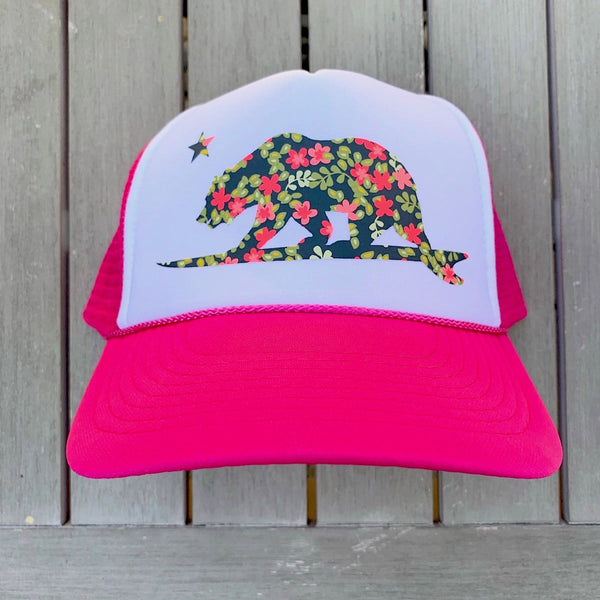 Floral Surfbear® Trucker Hat