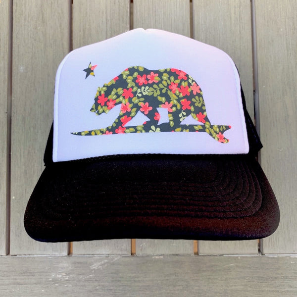 Floral Surfbear® Trucker Hat