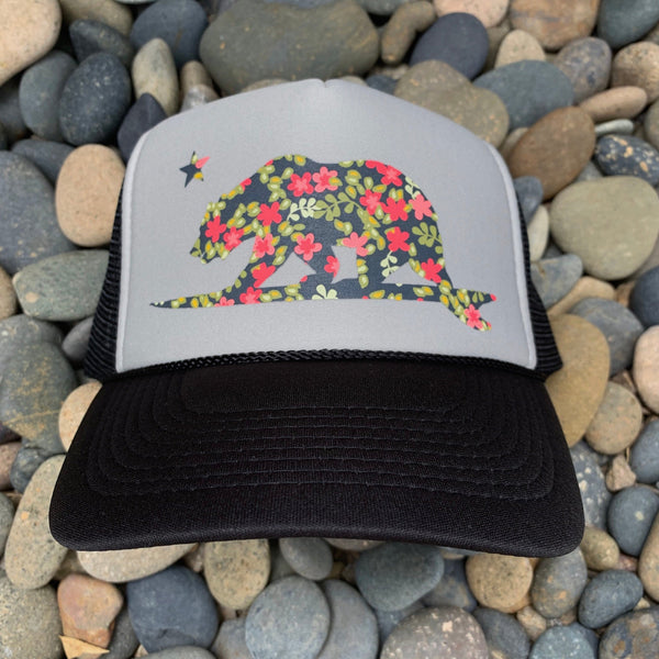 Floral Surfbear® Trucker Hat
