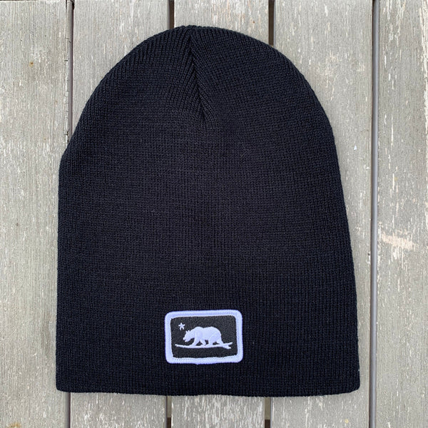 Embroidered Surfbear® Patch Beanies