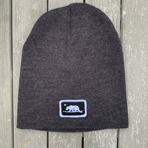 Embroidered Surfbear® Patch Beanies