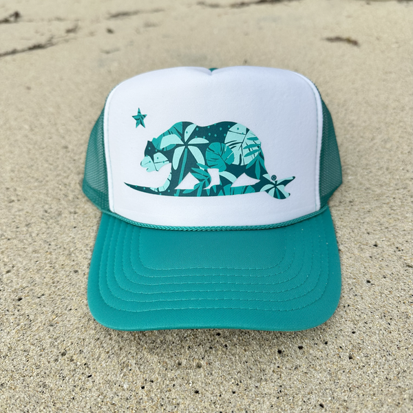 Monstera Surfbear® Trucker Hat