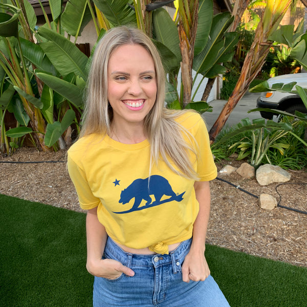 Yellow California Surfbear® T-shirt