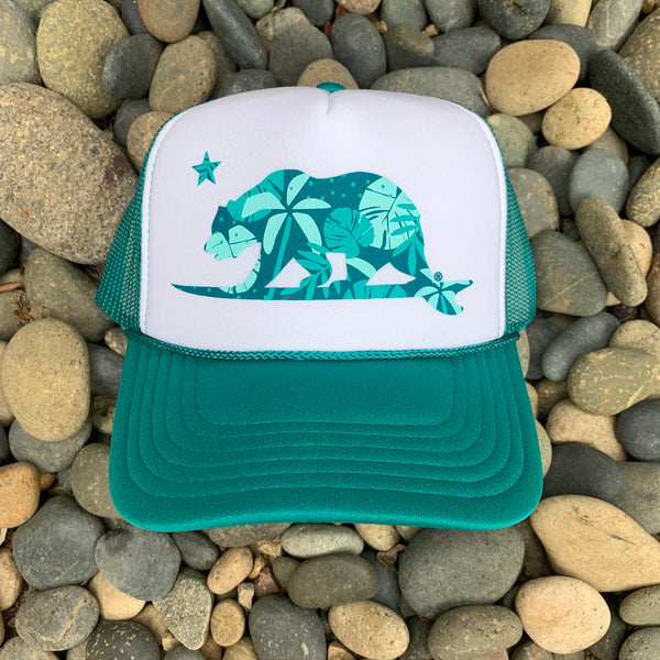Monstera Surfbear® Trucker Hat