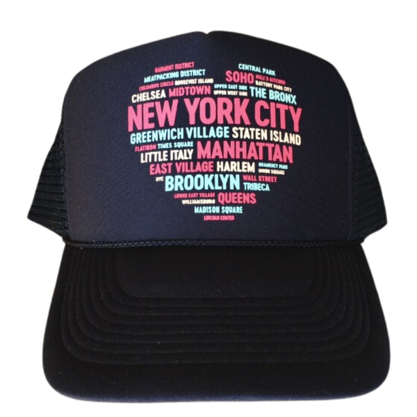 New York City community Heart - Trucker Hat