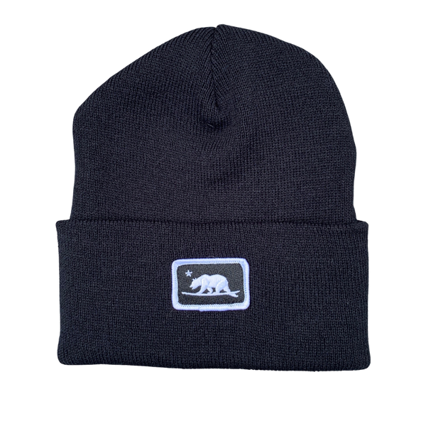 Embroidered Surfbear® Patch Beanies