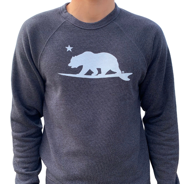 Surfbear® Unisex raglan fleece sweatshirt