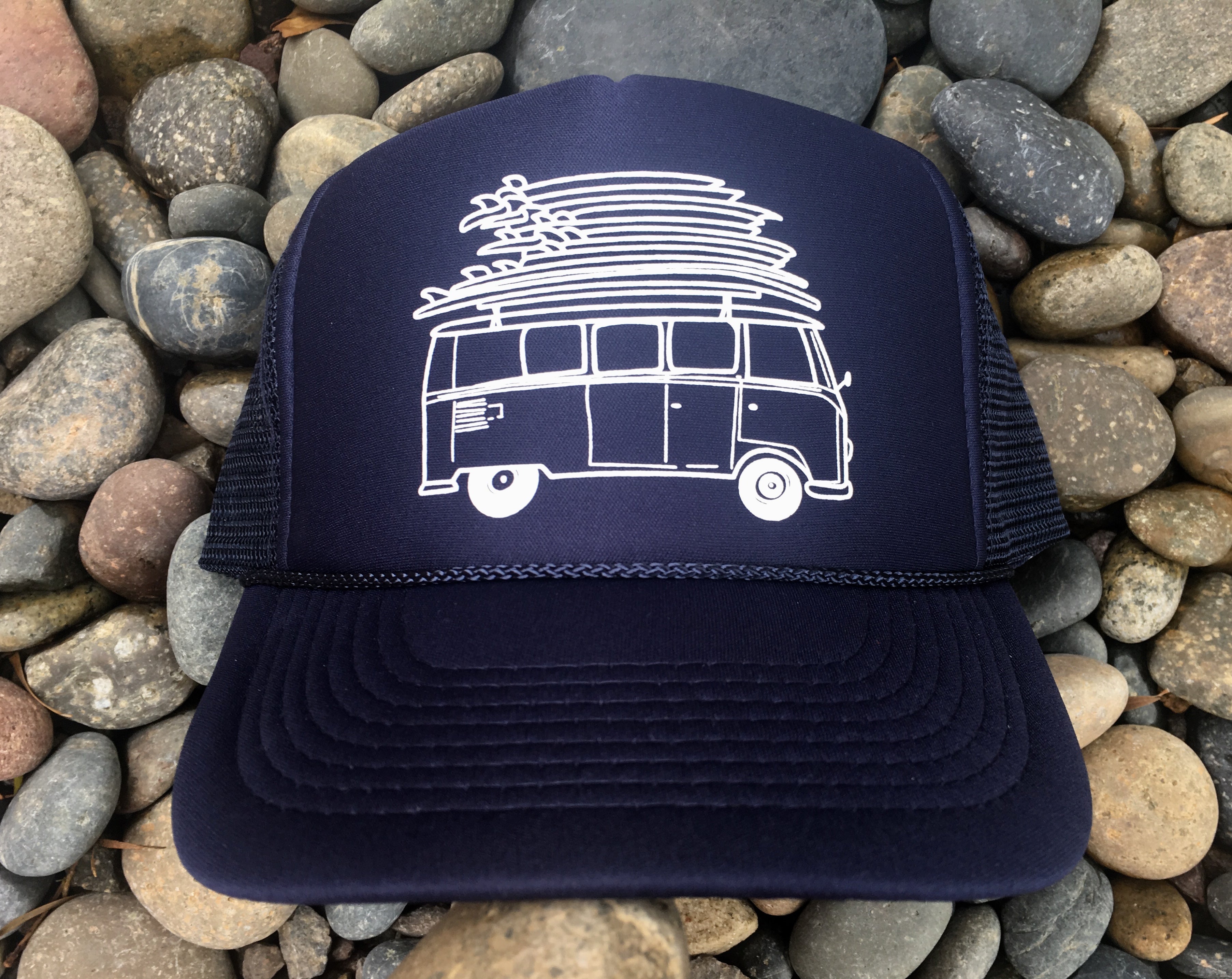 Surf Bus Trucker Hat Pacific Coast Apparel