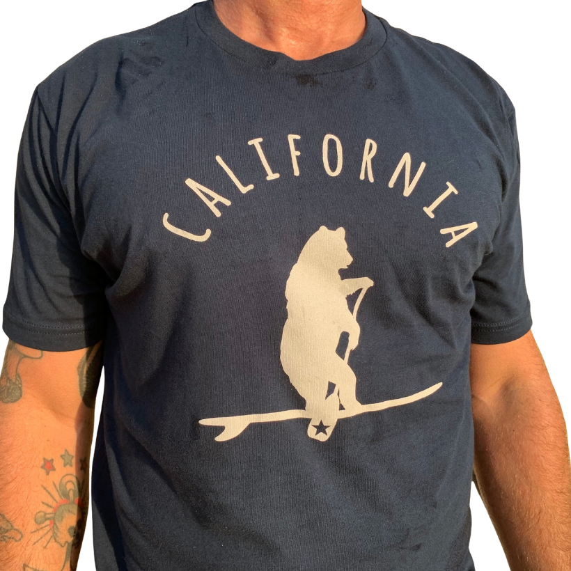 California T-Shirts - Surfing Skateboarding Designed & Printed in