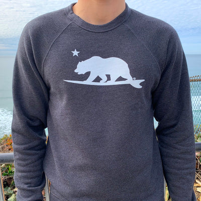 Surfbear® Unisex raglan fleece sweatshirt