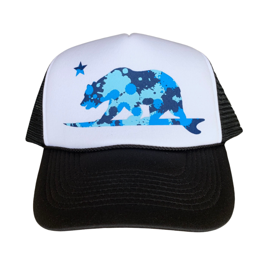 Blue Camo Surfbear® hat