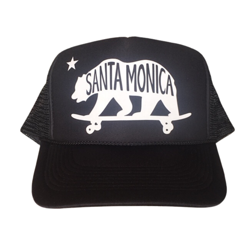 Santa Monica Skatebear® Trucker Hat - Pacific Coast Apparel